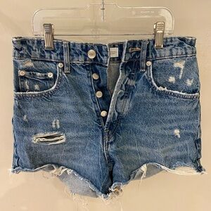 Zara Blue Jean Shorts US Size 2